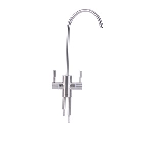 Stainless Steel Double Water Luxury Faucet